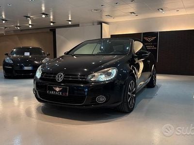 Usata VW Golf Cabriolet 105 CV (77 kW) 2012 Nero Cabrio