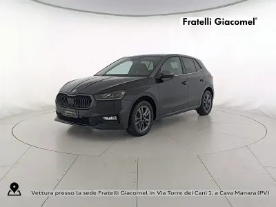 Usata Skoda Fabia Style 110 CV (80 kW) 2023 Nero tulipano perlato grigio graphite me Utilitaria