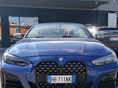 Usata BMW 440 M Sport 374 CV (275 kW) 2023 Blu/azzurro Cabrio
