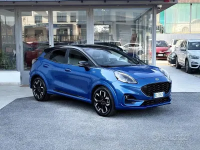 Usata Ford Puma 125 CV (91 kW) 2021 Bluazzurro SUV