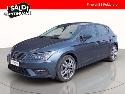 Usata Seat Leon Business 116 CV (85 kW) 2019 Grigio Berlina
