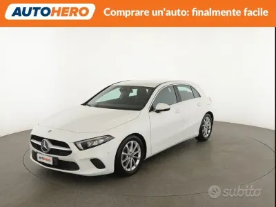 Usata Mercedes A180 116 CV (85 kW) 2019 Bianco Berlina
