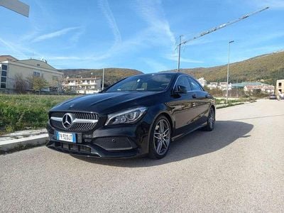 Usata Mercedes CLA220 Business 177 CV (130 kW) 2017 Nero Berlina