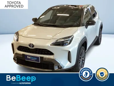 Usata Toyota Yaris 92 CV (67 kW) 2022 Bianco metallizzato Utilitaria