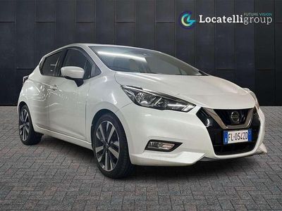Usata Nissan Micra Tekna 90 CV (66 kW) 2017 Bianco Utilitaria