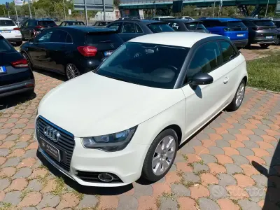 Usata Audi A1 Ambition 87 CV (63 kW) 2011 Bianco Utilitaria