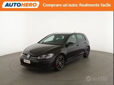 Usata VW Golf VII GTD 185 CV (136 kW) 2018 Nero Berlina