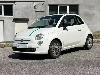 Usata Fiat 500 Pop 69 CV (50 kW) 2011 Bianco Utilitaria