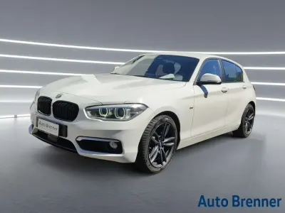 Usata BMW 120 Sport Line 190 CV (139 kW) 2016 Bianco Utilitaria