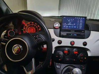 Usata Abarth 500 135 CV (99 kW) 2010 Bianco Berlina