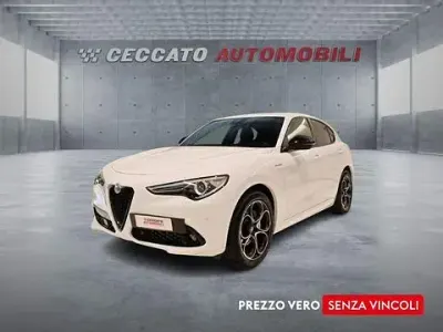Usata Alfa Romeo Stelvio Ti 209 CV (153 kW) 2022 Bianco SUV