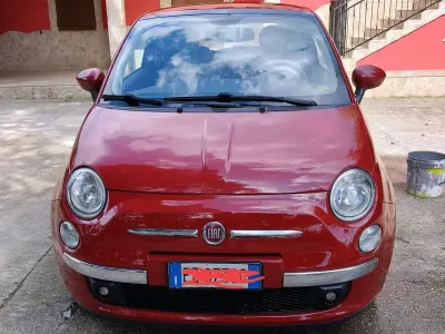 Usata Fiat 500 84 CV (61 kW) 2015 Rosso Utilitaria
