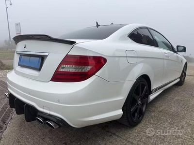 Usata Mercedes C220 Avantgarde 169 CV (124 kW) 2015 Bianco Coupé