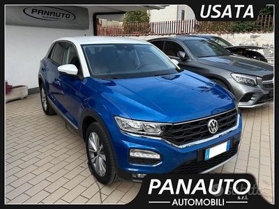 Usata VW T-Roc Style 115 CV (84 kW) 2019 Blu SUV