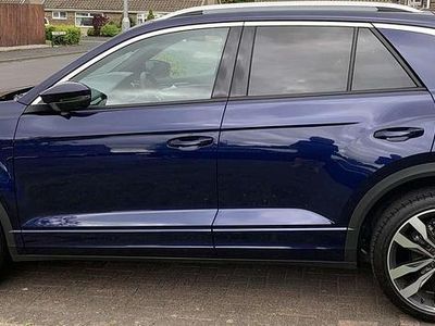 Usata VW T-Roc Advance 116 CV (85 kW) 2019 Blu/azzurro SUV