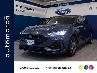 Azzurro metallizzato Usata 2023 Ford Focus ST-Line Berlina | 23.500 € (Cara)