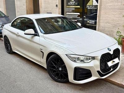 Usata BMW 420 Sport Line 184 CV (135 kW) 2014 Bianco Cabrio