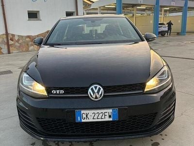 Usata VW Golf VII GTD 184 CV (135 kW) 2015 Nero Berlina