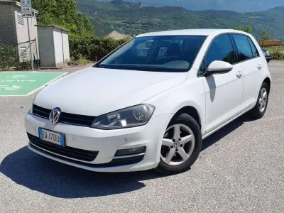 Usata VW Golf VII Sound 90 CV (66 kW) 2014 Bianco Berlina