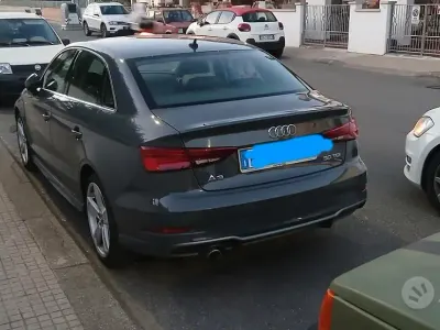 Usata Audi A3 S-Line 115 CV (84 kW) 2019 Grigio Berlina