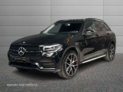 Usata Mercedes GLC200 Premium 163 CV (119 kW) 2020 Nero ossidiana SUV
