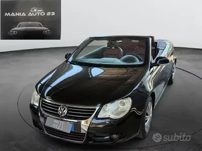 Usata VW Eos 140 CV (102 kW) 2009 Nero Cabrio