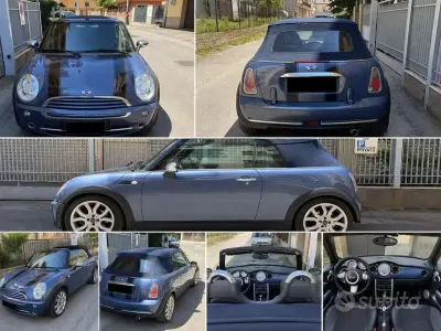 Usata Mini Cooper Cabriolet 116 CV (85 kW) 2005 Bluazzurro Cabrio