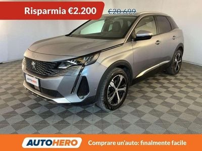 Usata Peugeot 3008 Allure 131 CV (96 kW) 2021 Argento SUV