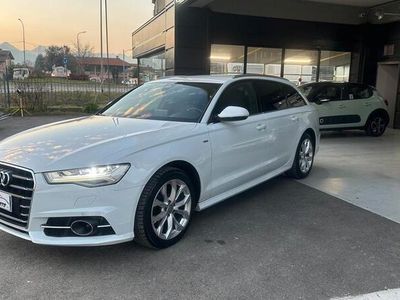 Usata Audi A6 190 CV (139 kW) 2018 Bianco metallizzato Station wagon