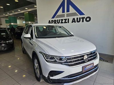 Usata VW Tiguan Elegance 150 CV (110 kW) 2021 Bianco SUV