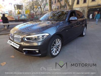 Usata BMW 135 Urban Line 150 CV (110 kW) 2017 Gray Utilitaria