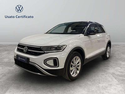 Usata VW T-Roc Style 150 CV (110 kW) 2022 Bianco SUV