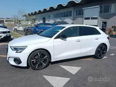 Usata Audi A3 Business 116 CV (85 kW) 2021 Bianco Berlina