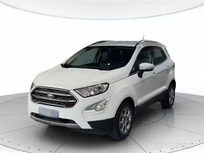 Usata Ford Ecosport Titanium 100 CV (73 kW) 2018 Bianco SUV