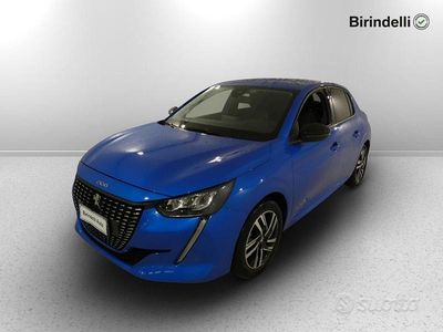 Usata Peugeot 208 Allure 75 CV (55 kW) 2022 Blu Utilitaria
