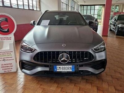 Usata Mercedes C43 AMG Premium 408 CV (300 kW) 2023 Grigio selenite magno manufakt Station wagon