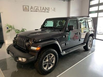 usata Jeep Wrangler 2.2 Mjt Unlimited 2.2 Mjt II Sahara "TETTO APRIBILE"