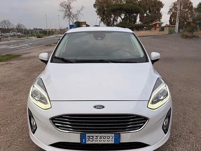 Usata Ford Fiesta Titanium 86 CV (63 kW) 2018 Bianco Utilitaria