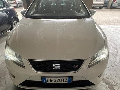 Usata Seat Leon 184 CV (135 kW) 2015 Bianco Station wagon