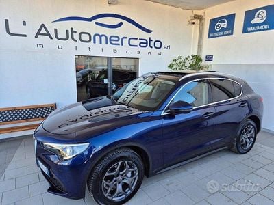 Usata Alfa Romeo Stelvio Executive 190 CV (139 kW) 2021 Blu SUV