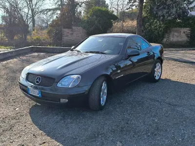 Usata Mercedes SLK200 192 CV (141 kW) 1997 Blu/azzurro Cabrio