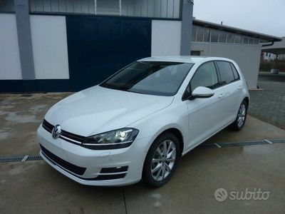 Usata VW Golf VII 110 CV (80 kW) 2014 Bianco Berlina