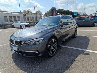 Begagnad BMW 320 Luxury Line 190 HK (139 kW) 2018 Grå Kombi