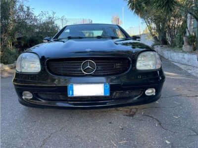 Usata Mercedes SLK200 163 CV (119 kW) 2001 Nero mic Cabrio