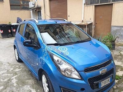 Begagnad Chevrolet Spark 68 HK (50 kW) 2014 Blå Halvkombi