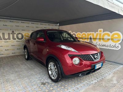 Usata Nissan Juke Tekna 117 CV (86 kW) 2010 Rosso SUV