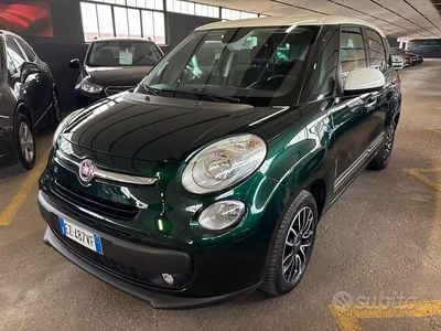 Begagnad Fiat 500L Living 85 HK (62 kW) 2015 Grön Minibuss