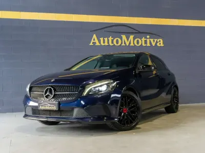 Usata Mercedes A180 109 CV (80 kW) 2018 Blu/azzurro Berlina