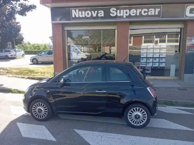 Usata Fiat 500 Lounge 69 CV (50 kW) 2010 Nero Utilitaria