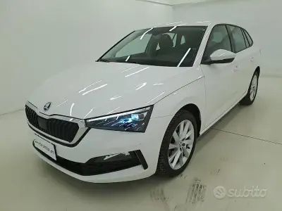 Usata Skoda Scala Style 116 CV (85 kW) 2020 Bianco Utilitaria